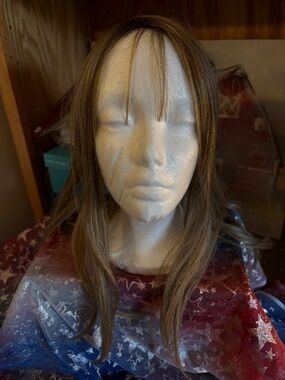 Free Dark blonde hair topper